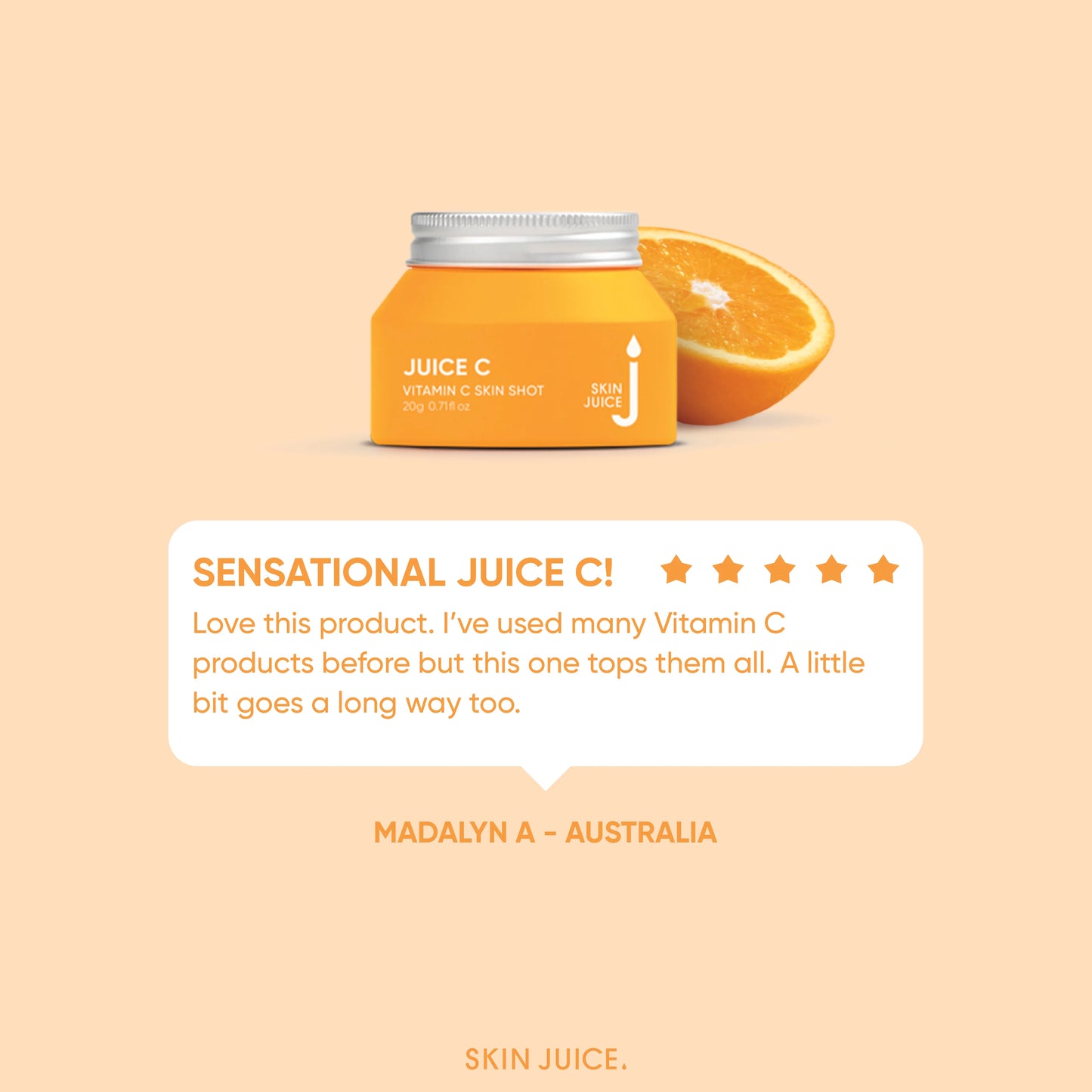 Juice C Vitamin C Skin Shot 15g