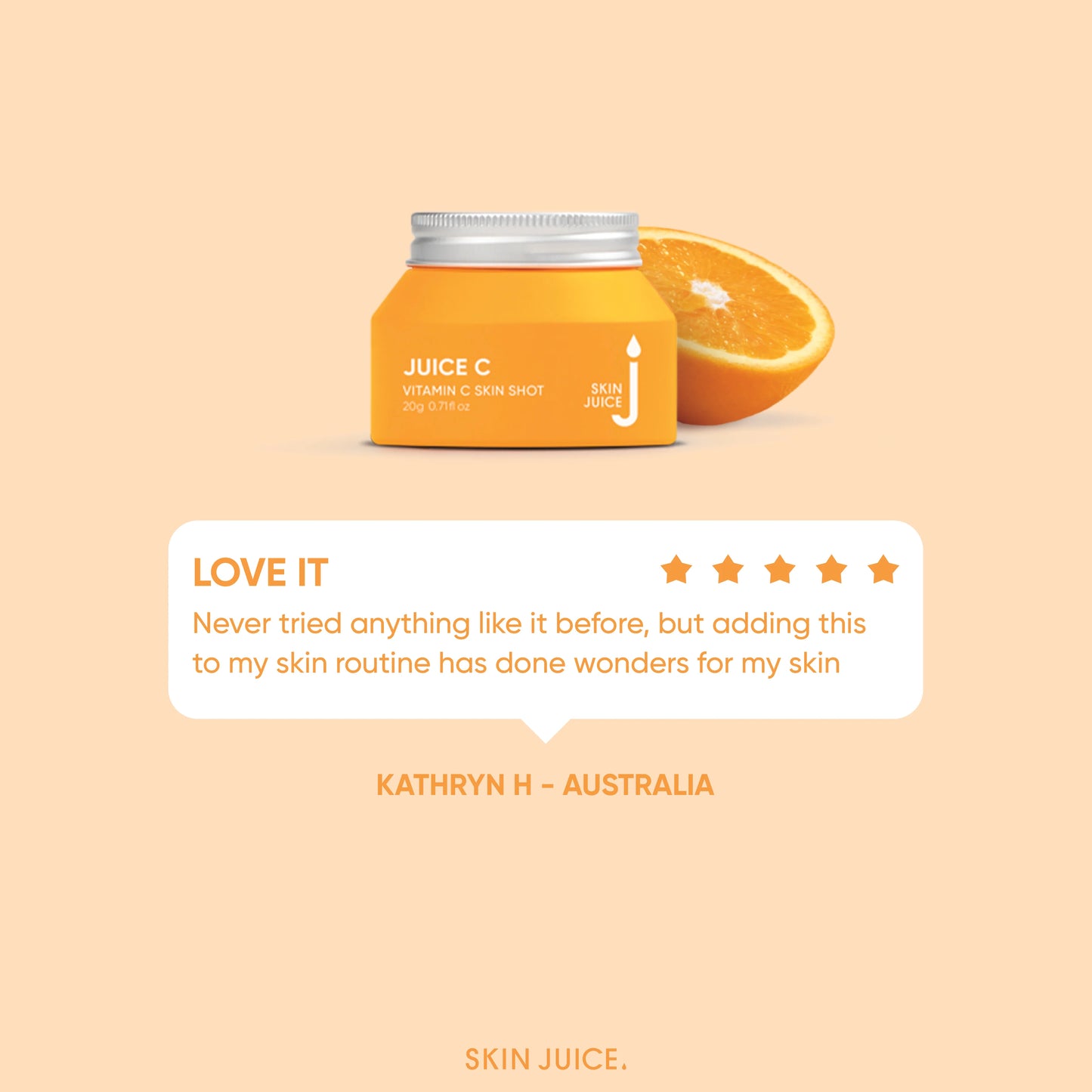 Juice C Vitamin C Skin Shot 15g