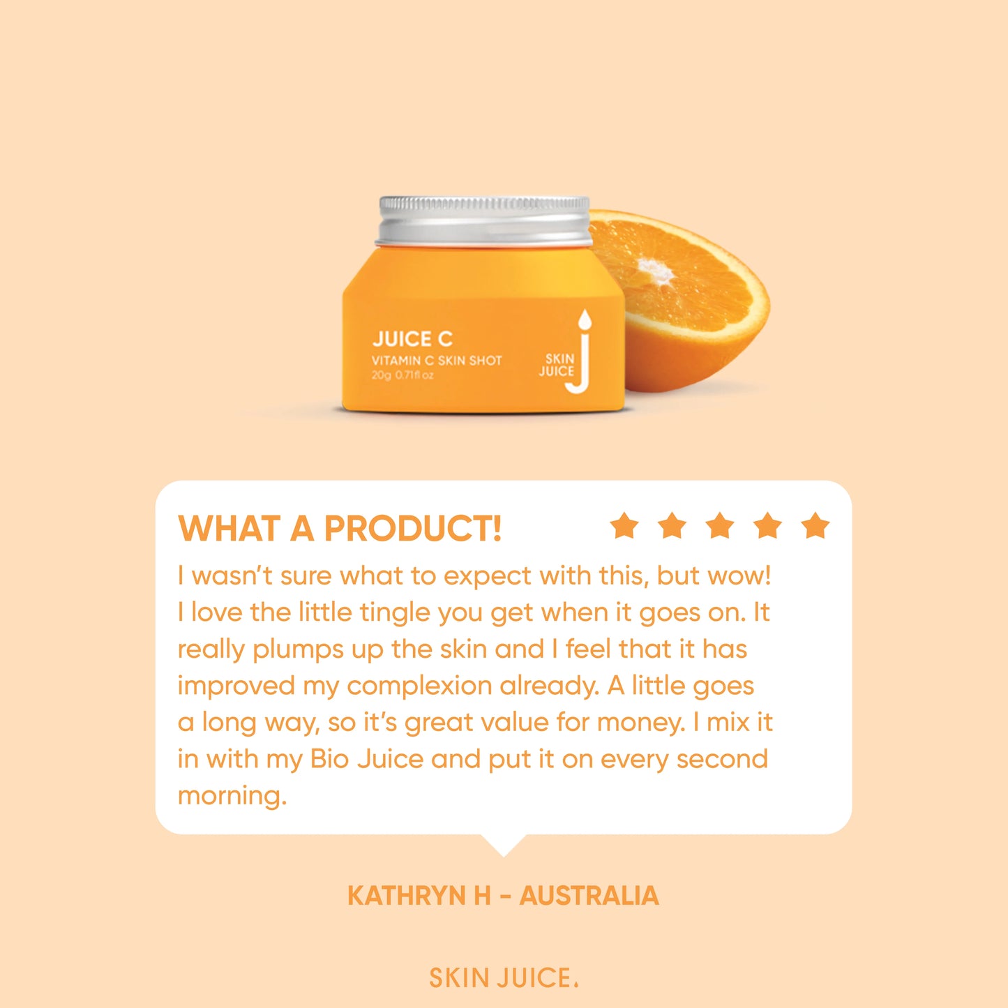 Juice C Vitamin C Skin Shot 15g