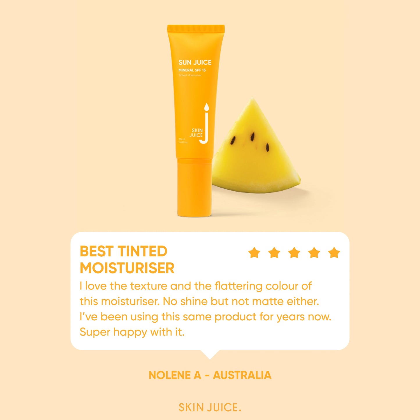 Sun Juice TINTED 50ml