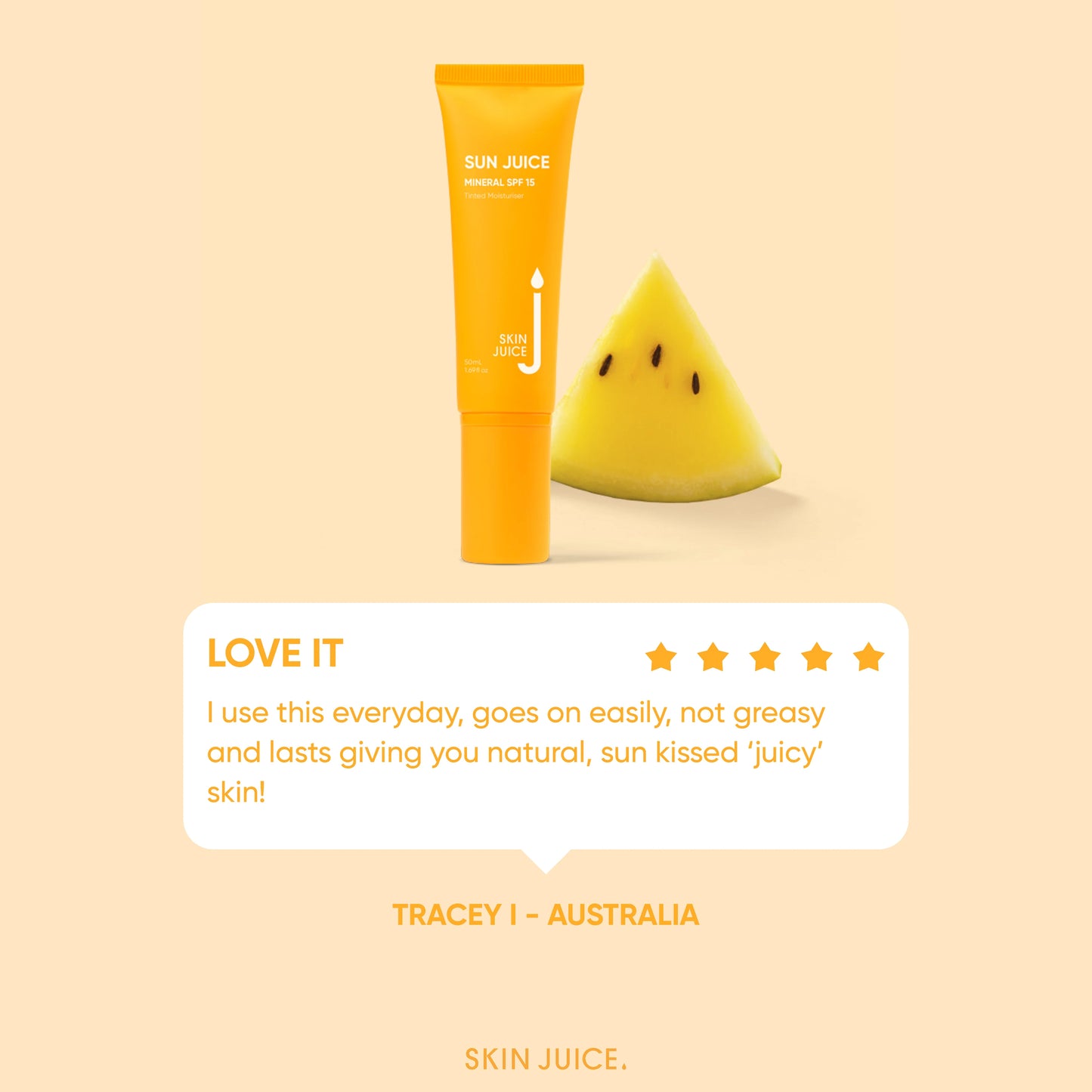 Sun Juice TINTED 50ml
